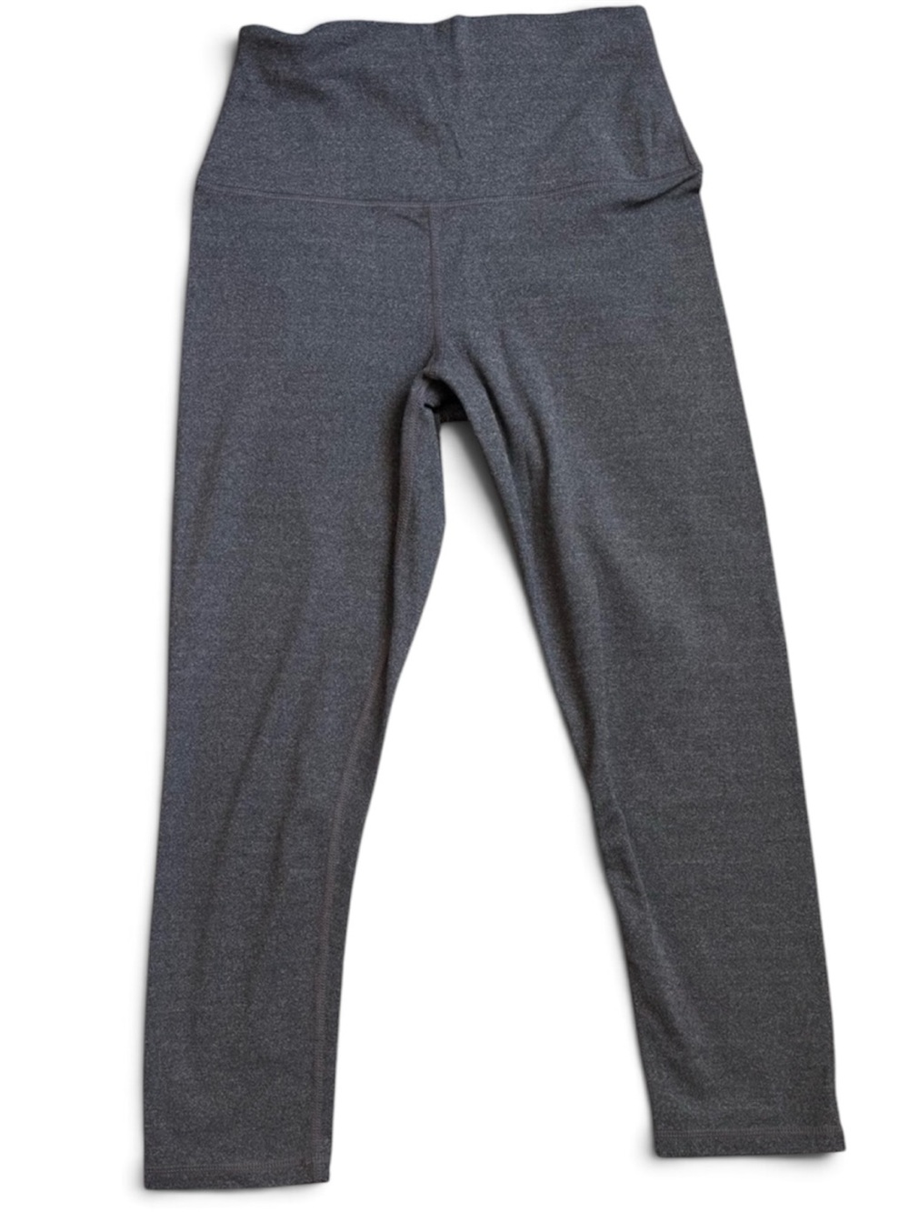 Makers Mark Gray Capri Leggings Medium High Waist